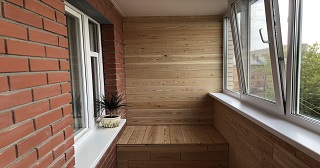 Отделка, остекление, утепление балконов в Междуреченске от 206 руб. м/2.