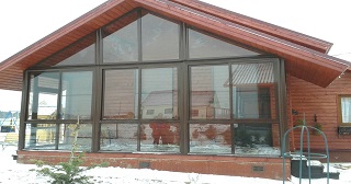 Остекление веранды Междуреченск, цена от 9783 руб.